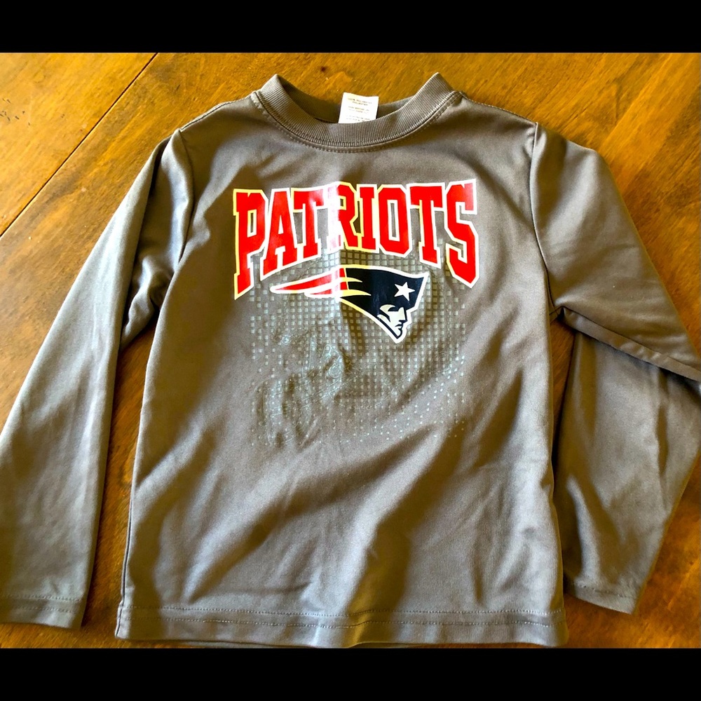 Toddler Patriots long sleeve shirt